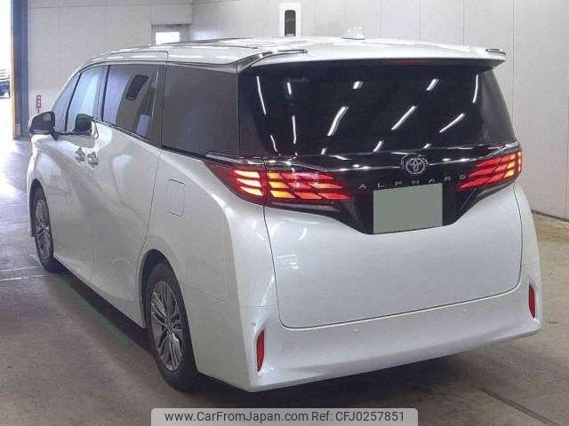 toyota alphard 2023 -TOYOTA 【土浦 330ﾕ 377】--Alphard 3BA-AGH40W--AGH40-0008575---TOYOTA 【土浦 330ﾕ 377】--Alphard 3BA-AGH40W--AGH40-0008575- image 2