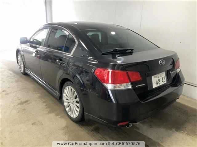 subaru legacy-b4 2010 -SUBARU 【秋田 301ﾂ4843】--Legacy B4 BM9--003465---SUBARU 【秋田 301ﾂ4843】--Legacy B4 BM9--003465- image 2