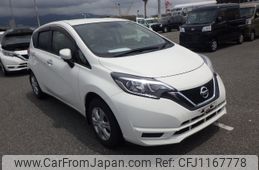 nissan note 2018 CFJ Bid_E12-574380