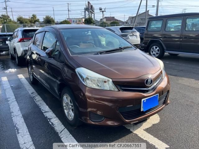 toyota vitz 2012 -TOYOTA--Vitz DBA-KSP130--KSP130-2049334---TOYOTA--Vitz DBA-KSP130--KSP130-2049334- image 1