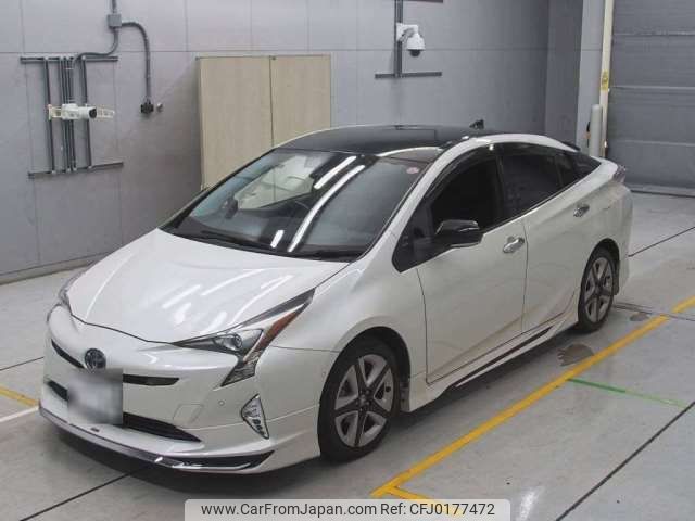 toyota prius 2018 -TOYOTA 【名古屋 313ｻ 27】--Prius DAA-ZVW50--ZVW50-8077760---TOYOTA 【名古屋 313ｻ 27】--Prius DAA-ZVW50--ZVW50-8077760- image 1