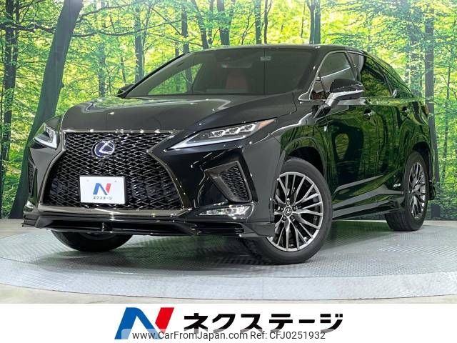 lexus rx 2021 -LEXUS--Lexus RX 6AA-GYL20W--GYL20-0014865---LEXUS--Lexus RX 6AA-GYL20W--GYL20-0014865- image 1