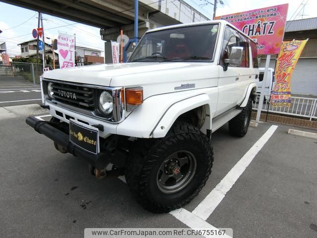 toyota landcruiser-70 1990 GOO_JP_700102067530210724001 image 1