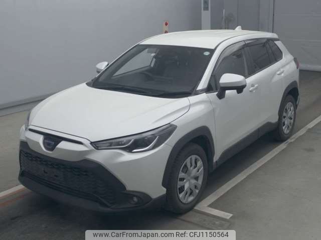 toyota corolla-cross 2022 -TOYOTA--Corolla Cross 6AA-ZVG11--ZVG11-1027831---TOYOTA--Corolla Cross 6AA-ZVG11--ZVG11-1027831- image 1