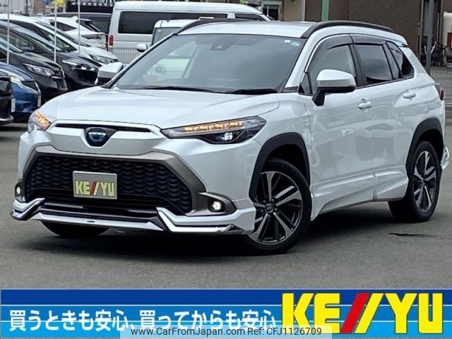 toyota corolla-cross 2023 -TOYOTA--Corolla Cross 6AA-ZVG15--ZVG15-1018574---TOYOTA--Corolla Cross 6AA-ZVG15--ZVG15-1018574- image 1
