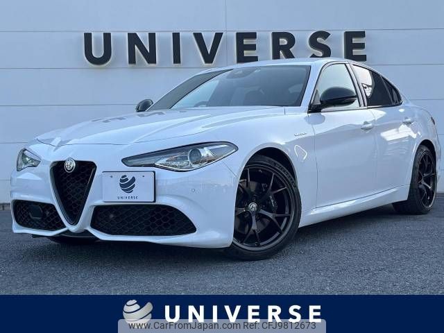 alfa-romeo giulia 2019 -ALFA ROMEO--Alfa Romeo Giulia ABA-95220--ZAREAELN1K7605765---ALFA ROMEO--Alfa Romeo Giulia ABA-95220--ZAREAELN1K7605765- image 1