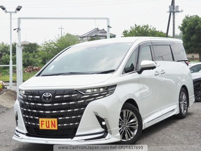 toyota alphard 2023 -TOYOTA--Alphard 6AA-AAHH40W--AAHH40-4000487---TOYOTA--Alphard 6AA-AAHH40W--AAHH40-4000487- image 1