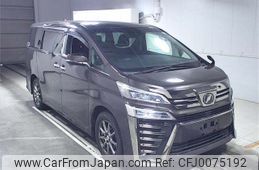 toyota vellfire 2018 -TOYOTA--Vellfire AGH35W-0031815---TOYOTA--Vellfire AGH35W-0031815-