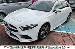 mercedes-benz a-class 2019 -MERCEDES-BENZ 【長岡 301ｽ1084】--Benz A Class 3DA-177012--WDD1770122J085583---MERCEDES-BENZ 【長岡 301ｽ1084】--Benz A Class 3DA-177012--WDD1770122J085583-