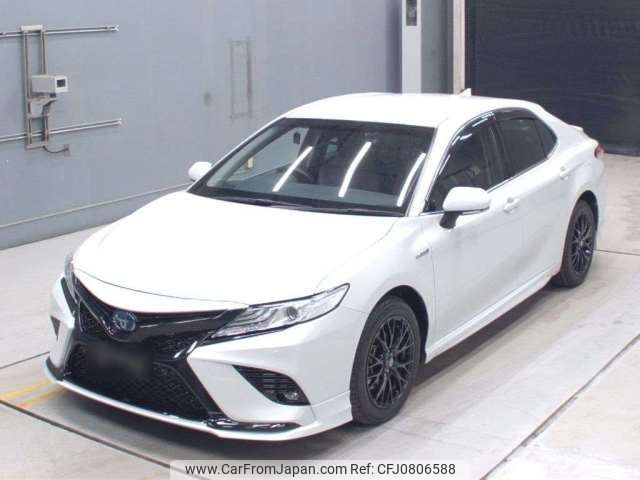 toyota camry 2019 -TOYOTA--Camry DAA-AXVH70--AXVH70-1057823---TOYOTA--Camry DAA-AXVH70--AXVH70-1057823- image 1