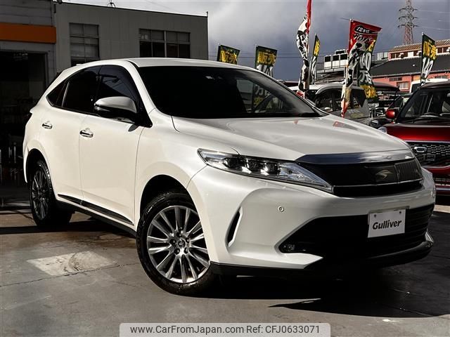 toyota harrier 2018 -TOYOTA--Harrier DBA-ZSU60W--ZSU60-0138847---TOYOTA--Harrier DBA-ZSU60W--ZSU60-0138847- image 1