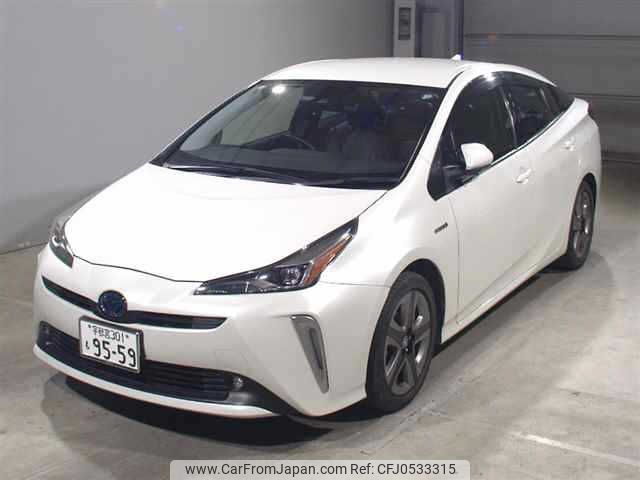 toyota prius 2019 -TOYOTA 【宇都宮 301ﾓ9559】--Prius ZVW51-6109344---TOYOTA 【宇都宮 301ﾓ9559】--Prius ZVW51-6109344- image 1