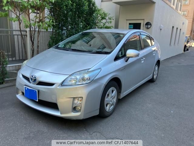 toyota prius 2010 -TOYOTA--Prius DAA-ZVW30--ZVW30-1289013---TOYOTA--Prius DAA-ZVW30--ZVW30-1289013- image 1