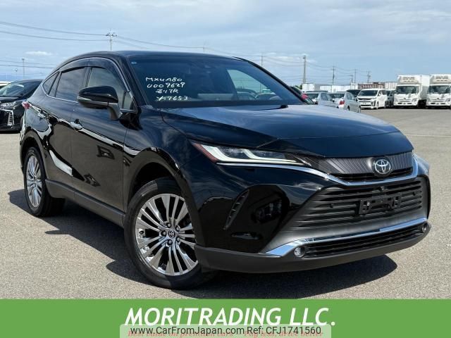 toyota harrier 2020 CFJ1741560 image 1