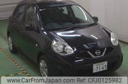 nissan march 2014 -NISSAN 【新潟 503ｻ7169】--March K13--051045---NISSAN 【新潟 503ｻ7169】--March K13--051045-