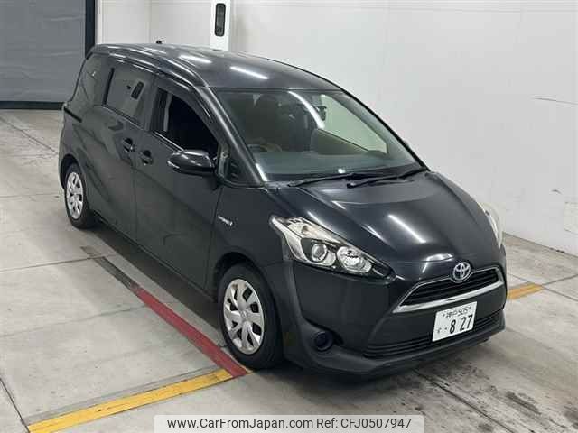 toyota sienta 2016 -TOYOTA 【神戸 505ス827】--Sienta NHP170G-7072635---TOYOTA 【神戸 505ス827】--Sienta NHP170G-7072635- image 1