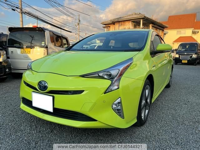 toyota prius 2016 -TOYOTA 【愛媛 300ﾜ8303】--Prius ZVW55--8017289---TOYOTA 【愛媛 300ﾜ8303】--Prius ZVW55--8017289- image 1