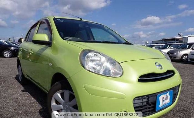 nissan march 2012 CFJ1868322 image 1