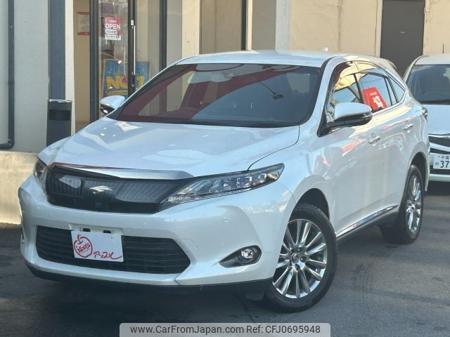 toyota harrier 2016 -TOYOTA--Harrier DBA-ZSU60W--ZSU60-0082005---TOYOTA--Harrier DBA-ZSU60W--ZSU60-0082005- image 1