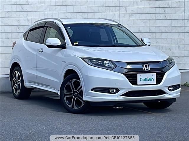 honda vezel 2015 -HONDA--VEZEL DAA-RU3--RU3-1067609---HONDA--VEZEL DAA-RU3--RU3-1067609- image 1