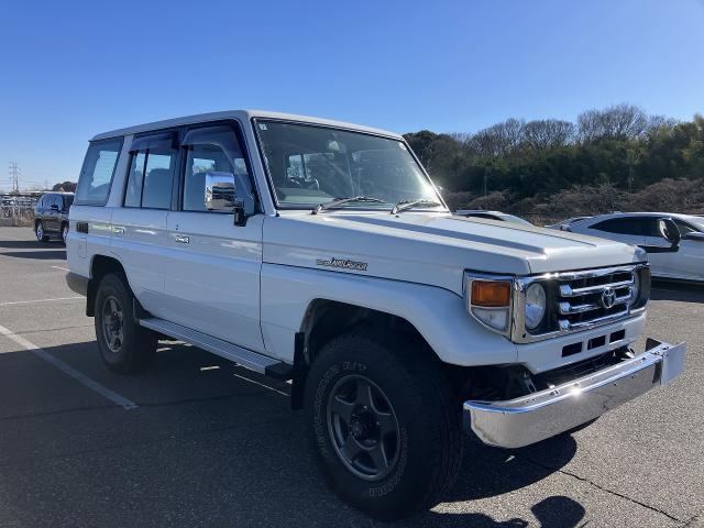 2002 Toyota Land Cruiser 70 KG-HZJ76V 4WD - Car Price $42,044