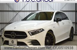 mercedes-benz a-class 2018 -MERCEDES-BENZ--Benz A Class 5BA-177084M--WDD1770842J047834---MERCEDES-BENZ--Benz A Class 5BA-177084M--WDD1770842J047834-