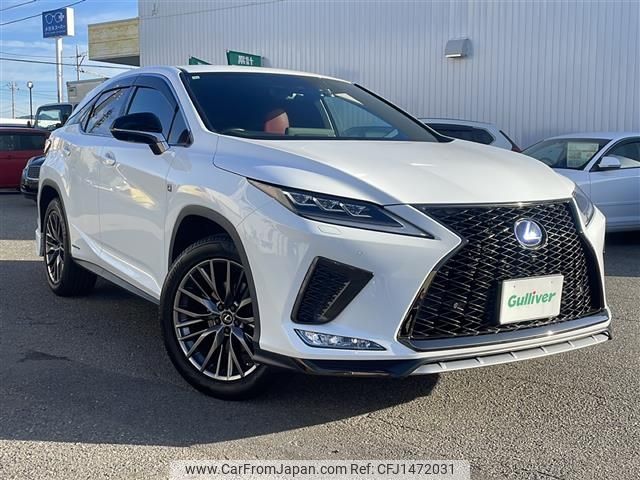 lexus rx 2020 -LEXUS--Lexus RX 6AA-GYL25W--GYL25-0023346---LEXUS--Lexus RX 6AA-GYL25W--GYL25-0023346- image 1