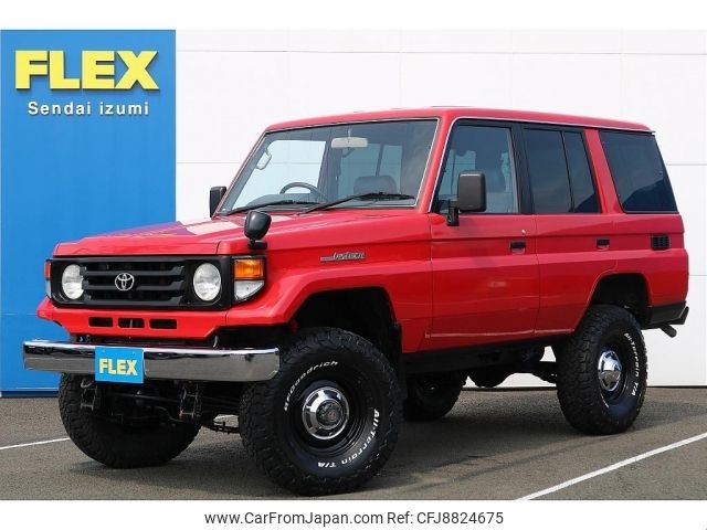 1996 Toyota Land Cruiser KC-HZJ77V 4WD - Car Price $22,452