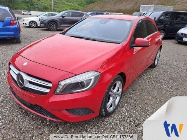 mercedes-benz a-class 2014 -MERCEDES-BENZ--Benz A Class DBA-176042--WDD1760422V021660---MERCEDES-BENZ--Benz A Class DBA-176042--WDD1760422V021660- image 1