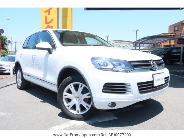 volkswagen touareg 2015 -VOLKSWAGEN--VW Touareg DBA-7PCGRS--WVGZZZ7PZED045905---VOLKSWAGEN--VW Touareg DBA-7PCGRS--WVGZZZ7PZED045905- image 1