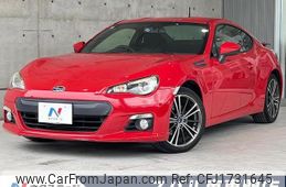 subaru brz 2012 CFJ1731645