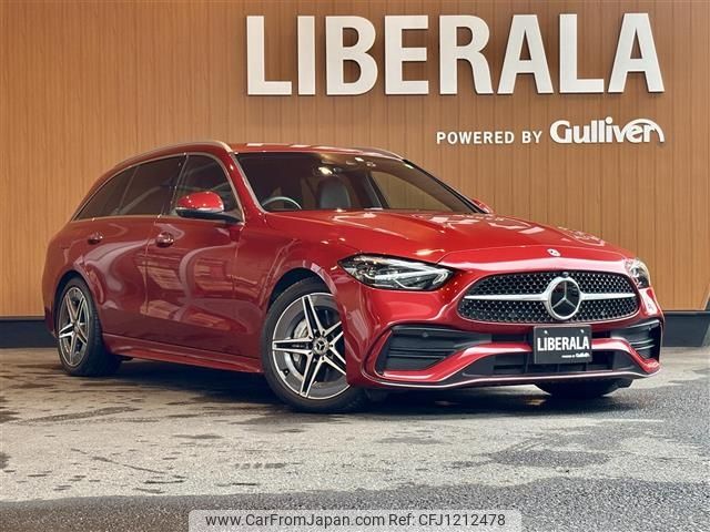 mercedes-benz c-class-station-wagon 2022 -MERCEDES-BENZ--Benz C Class Wagon 5AA-206241C--W1K2062412F054182---MERCEDES-BENZ--Benz C Class Wagon 5AA-206241C--W1K2062412F054182- image 1