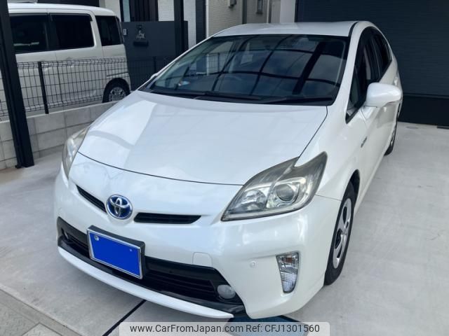 toyota prius 2014 -TOYOTA--Prius DAA-ZVW30--ZVW30-5733290---TOYOTA--Prius DAA-ZVW30--ZVW30-5733290- image 1