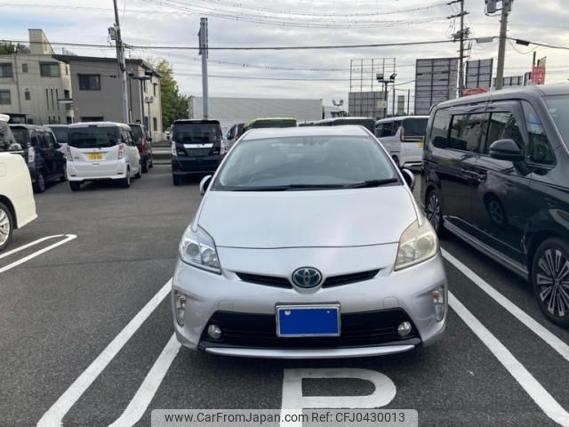 toyota prius 2013 -TOYOTA--Prius DAA-ZVW30--ZVW30-5725657---TOYOTA--Prius DAA-ZVW30--ZVW30-5725657- image 2