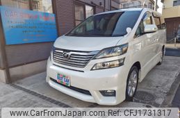 toyota vellfire 2010 CFJ1731317