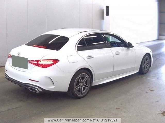 mercedes-benz c-class 2022 quick_quick_5AA-206041C_W1K2060412R046571 image 2