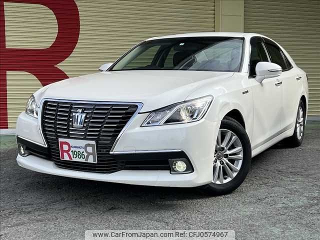 toyota crown 2014 -TOYOTA--Crown DAA-AWS210--AWS210-6055165---TOYOTA--Crown DAA-AWS210--AWS210-6055165- image 1