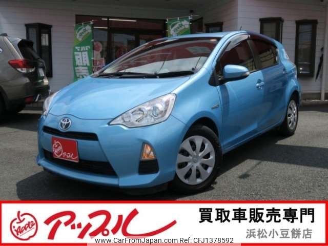 toyota aqua 2013 -TOYOTA 【浜松 502ｻ3592】--AQUA DAA-NHP10--NHP10-2177286---TOYOTA 【浜松 502ｻ3592】--AQUA DAA-NHP10--NHP10-2177286- image 1