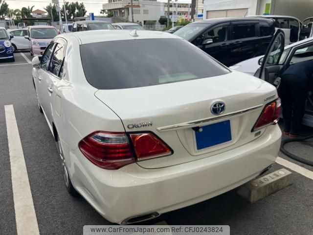 toyota crown 2011 -TOYOTA--Crown DAA-GWS204--GWS204-0022139---TOYOTA--Crown DAA-GWS204--GWS204-0022139- image 2