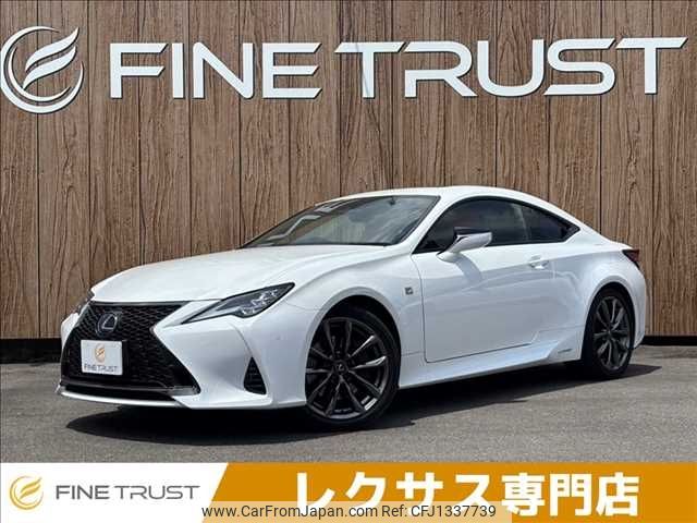 lexus rc 2019 -LEXUS--Lexus RC DAA-AVC10--AVC10-6005343---LEXUS--Lexus RC DAA-AVC10--AVC10-6005343- image 1