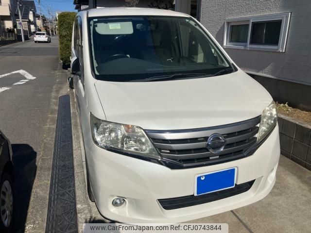 nissan serena 2012 -NISSAN--Serena DBA-C26--C26-046334---NISSAN--Serena DBA-C26--C26-046334- image 1