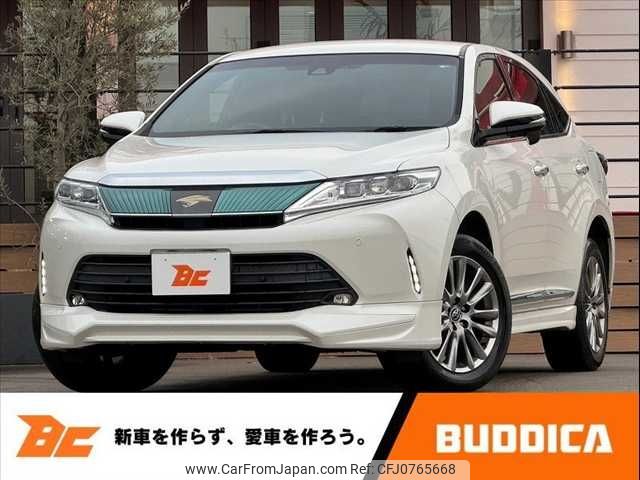 toyota harrier 2017 -TOYOTA--Harrier DBA-ZSU60W--ZSU60-0128081---TOYOTA--Harrier DBA-ZSU60W--ZSU60-0128081- image 1