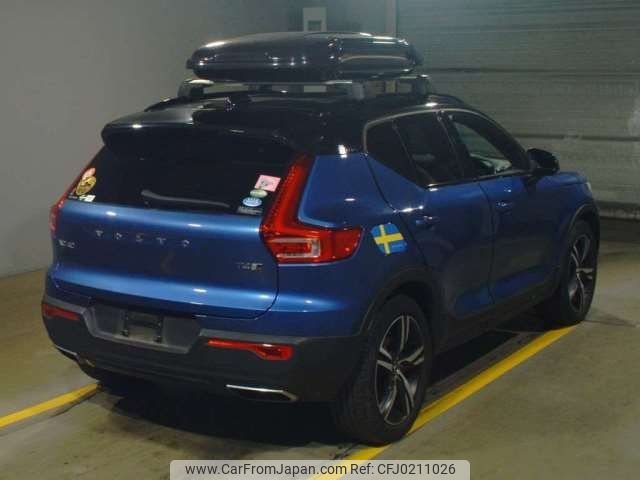 volvo xc40 2019 -VOLVO--Volvo XC40 DBA-XB420XC--YV1XZACMCL2253951---VOLVO--Volvo XC40 DBA-XB420XC--YV1XZACMCL2253951- image 2