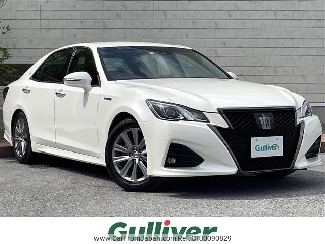 toyota crown 2018 -TOYOTA--Crown DAA-AWS210--AWS210-6132087---TOYOTA--Crown DAA-AWS210--AWS210-6132087- image 1