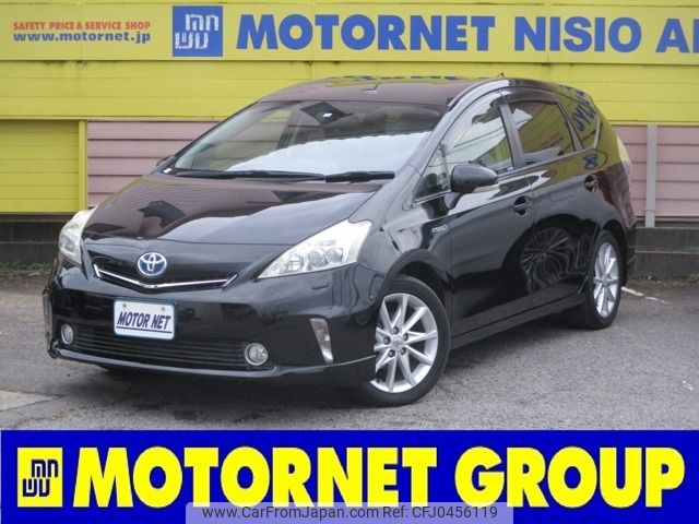 toyota prius-α 2012 -TOYOTA--Prius α DAA-ZVW41W--ZVW41-3130571---TOYOTA--Prius α DAA-ZVW41W--ZVW41-3130571- image 1