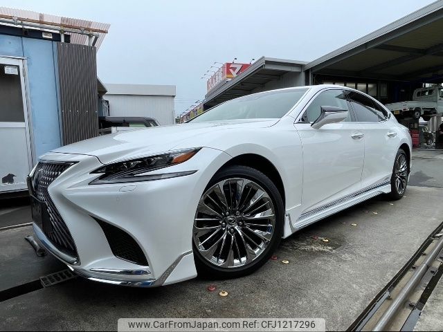 lexus ls 2017 -LEXUS 【京都 339ﾌ4000】--Lexus LS GVF55--6000560---LEXUS 【京都 339ﾌ4000】--Lexus LS GVF55--6000560- image 1
