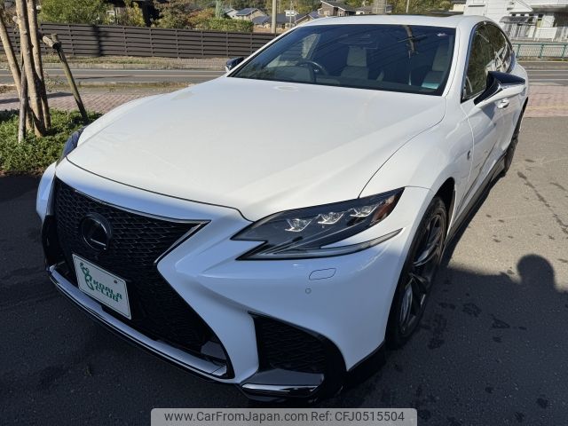 lexus ls 2018 -LEXUS--Lexus LS DBA-VXFA50--VXFA50-6003599---LEXUS--Lexus LS DBA-VXFA50--VXFA50-6003599- image 2