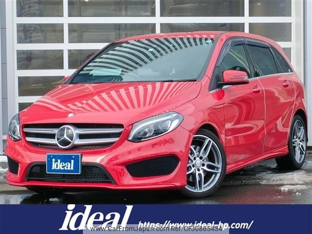 mercedes-benz b-class 2017 -MERCEDES-BENZ--Benz B Class DBA-246246--WDD2462462J420020---MERCEDES-BENZ--Benz B Class DBA-246246--WDD2462462J420020- image 1