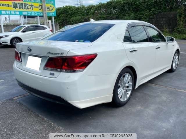 toyota crown 2013 -TOYOTA--Crown DAA-AWS210--AWS210-6046678---TOYOTA--Crown DAA-AWS210--AWS210-6046678- image 2