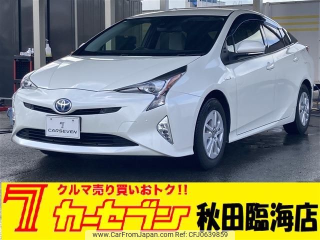 toyota prius 2017 -TOYOTA--Prius DAA-ZVW55--ZVW55-8038563---TOYOTA--Prius DAA-ZVW55--ZVW55-8038563- image 1